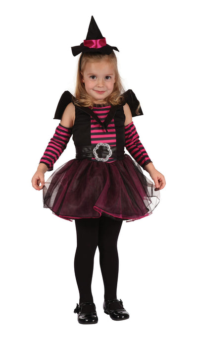 Girls Witch Cute Toddler Childrens Costume Female To Fit Child Of Height 90cm 100cm Halloween_1 CC066