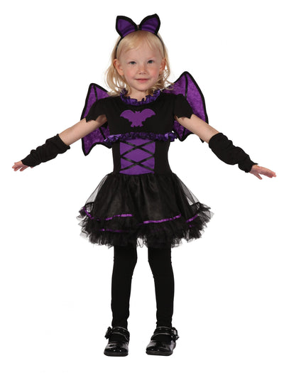 Girls Bat Princess Toddler Childrens Costume Female To Fit Child Of Height 90cm 100cm Halloween_1 CC067