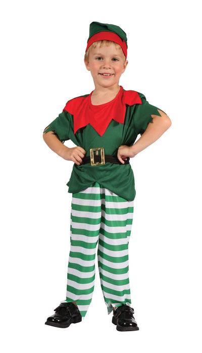 Boys Santa Helper Boy Toddler Childrens Costume Male To Fit Child Of Height 90cm 100cm Halloween_1 CC072