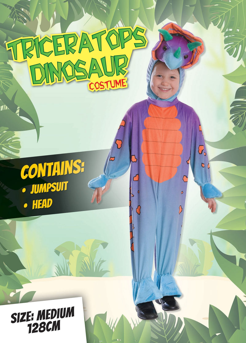 Triceratops Dinosaur Childrens Costume