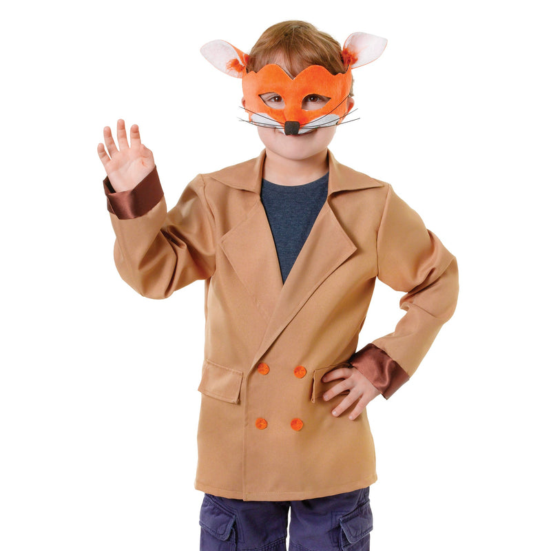 Fox Jacket Medium Childrens Costume Male To Fit Child Of Height 122cm 134cm_1 CC316