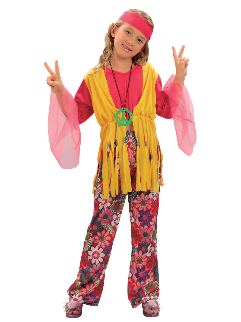 Hippy Girl Girls Costume