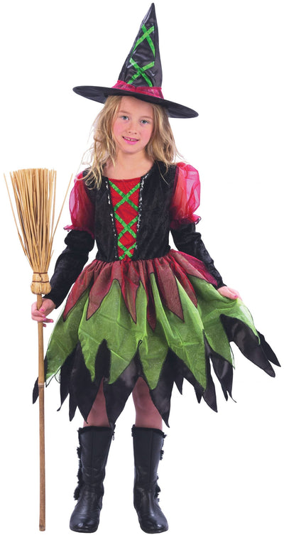 Girls Fairy Witch&tu Tu Medium Childrens Costume Female 7- 9 Years Halloween_1 CC651