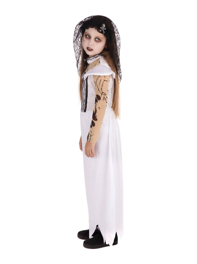 Zombie Bride Childrens Costume