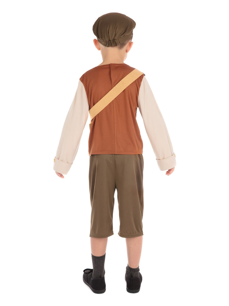 Evacuee Schoolboy Childrens Costume