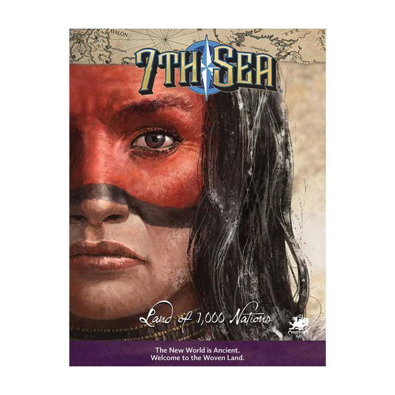 7th Sea Land of 1000 Nations Book