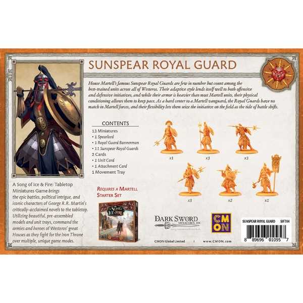 A Song Of Ice & Fire Miniatures Game: Sunspear Royal Guard