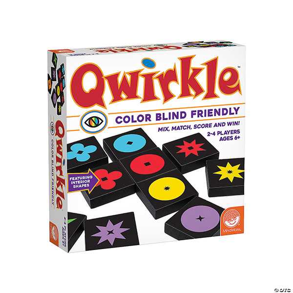 Qwirkle (Color Blind Friendly Edition)