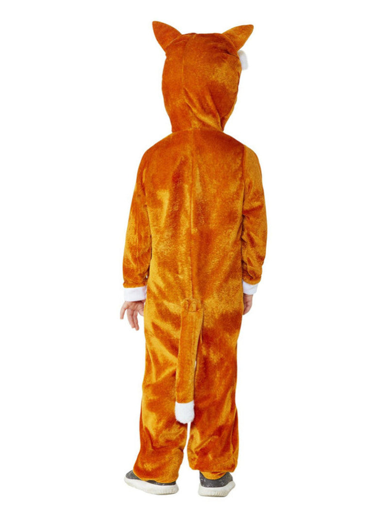 Cat Costume Toddler Orange Jumpsuit_3