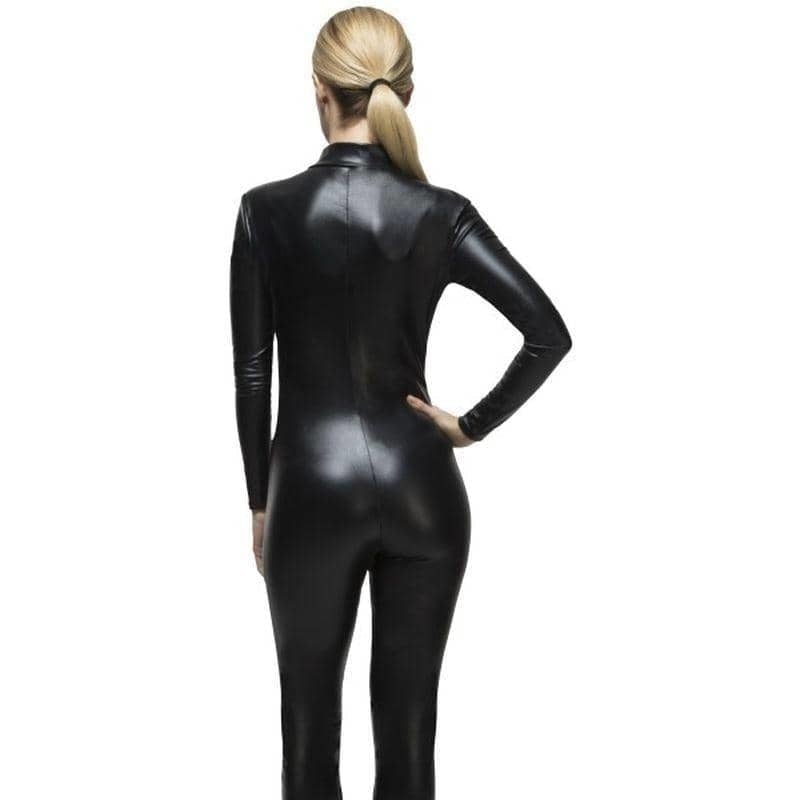 Catsuit Miss Whiplash Costume Adult Black_2