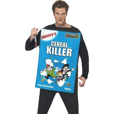 Cereal Killer Costume Adult Blue Tabard_1