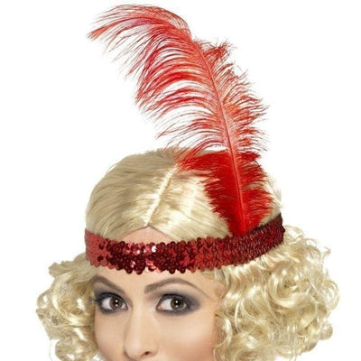 Charleston Wig Adult Blonde Red_1