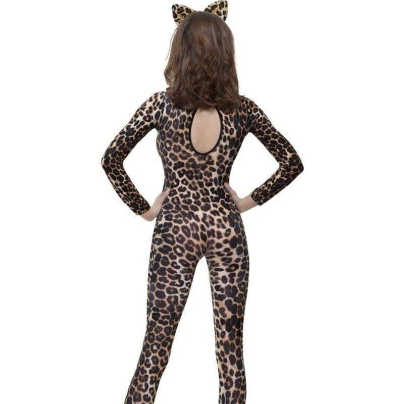 Cheetah Print Bodysuit Adult Brown_3