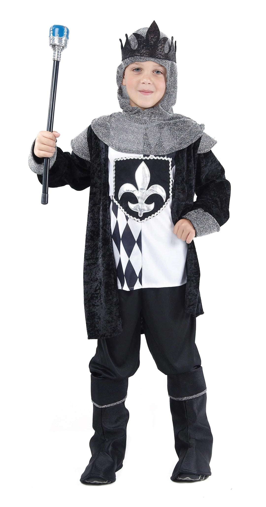 Chess King Medium Childrens Costume Male 7- 9 Years Chess King Medium Childrens Costume Male 7- 9 Years