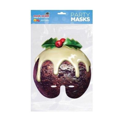 Christmas Pudding Character Face Mask_1