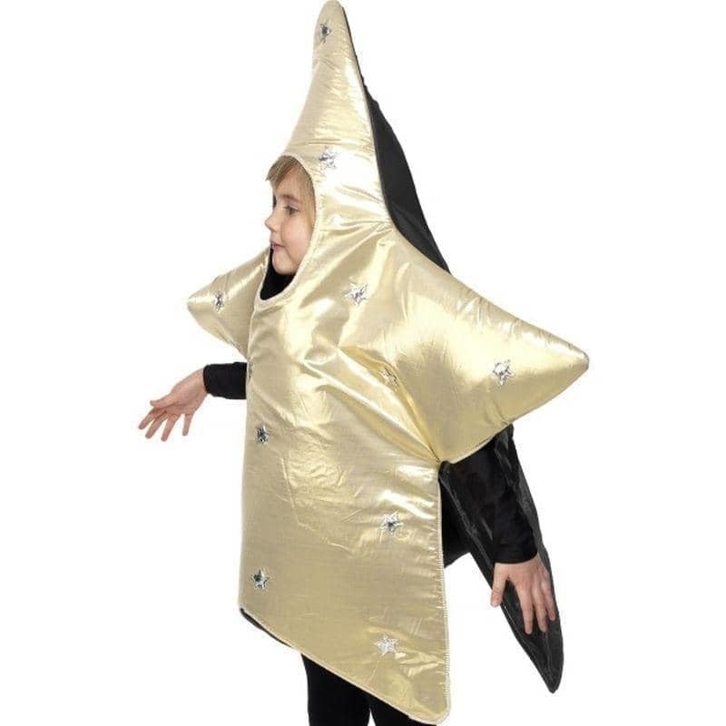 Christmas Star Costume Kids Gold_3