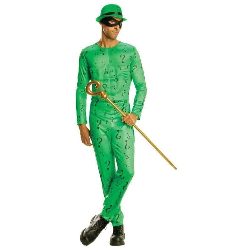 Classic Riddler Costume Batman Movie Villain Jim Carey_1