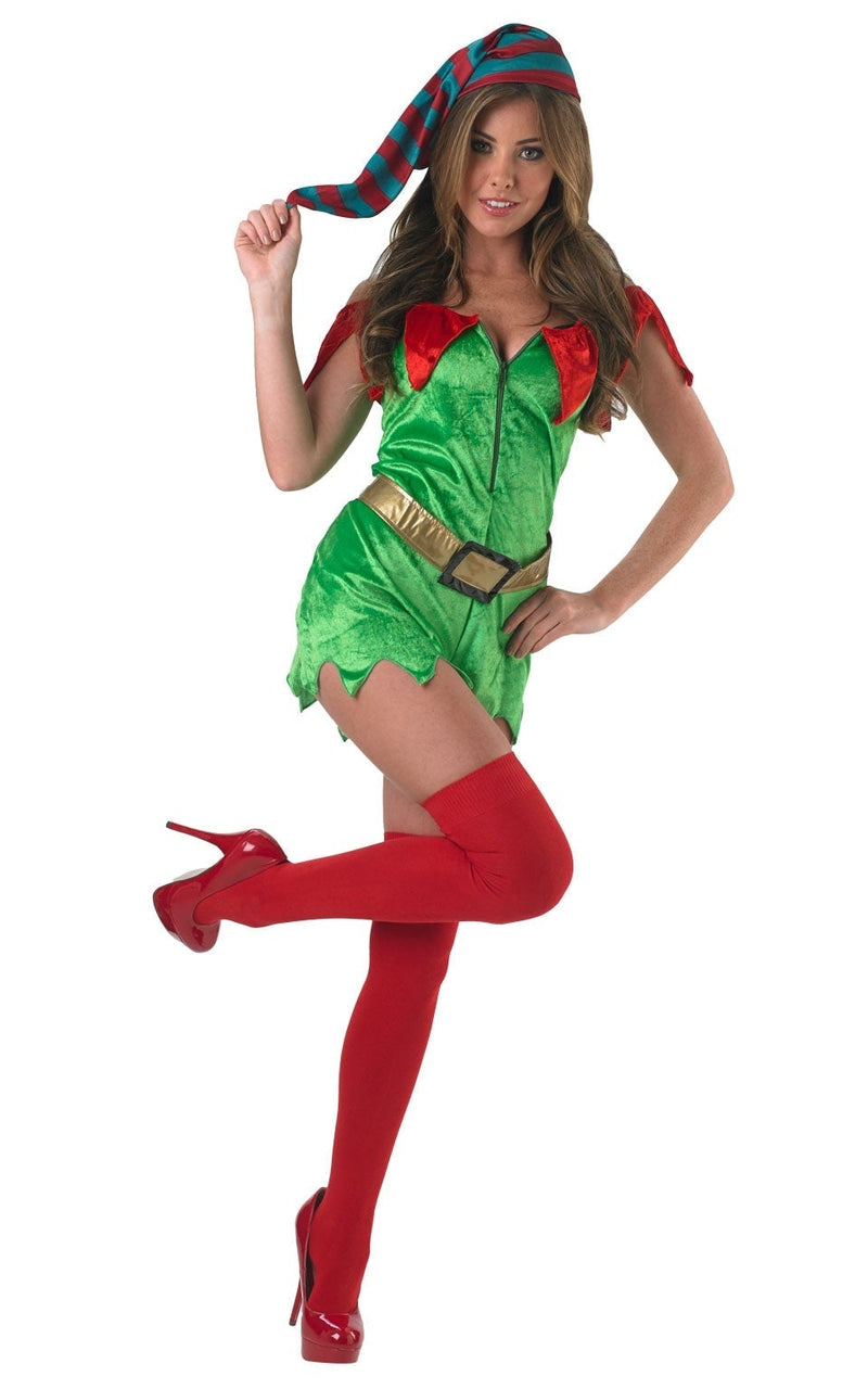 Classic Sexy Elf Costume_1