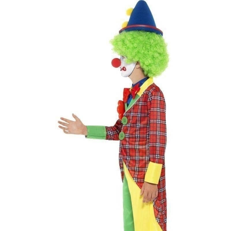 Clown Costume Kids Red Green_4