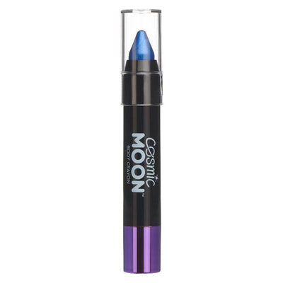 Cosmic Moon Metallic Body Crayons Blue S11067 Costume Make Up_1