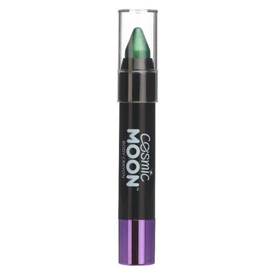 Cosmic Moon Metallic Body Crayons Green S11050 Costume Make Up_1