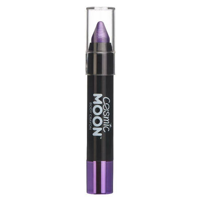 Cosmic Moon Metallic Body Crayons Purple S11074 Costume Make Up_1