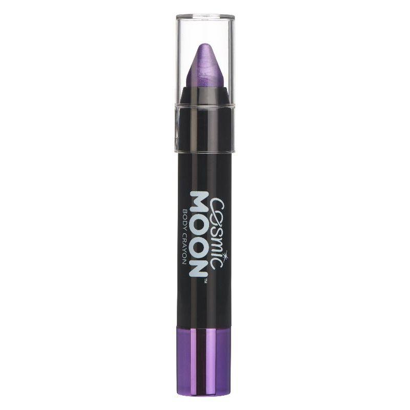 Cosmic Moon Metallic Body Crayons Purple S11074 Costume Make Up_1