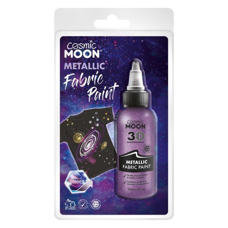 Cosmic Moon Metallic Fabric Paint Clamshell 30ml Costume Make Up_13