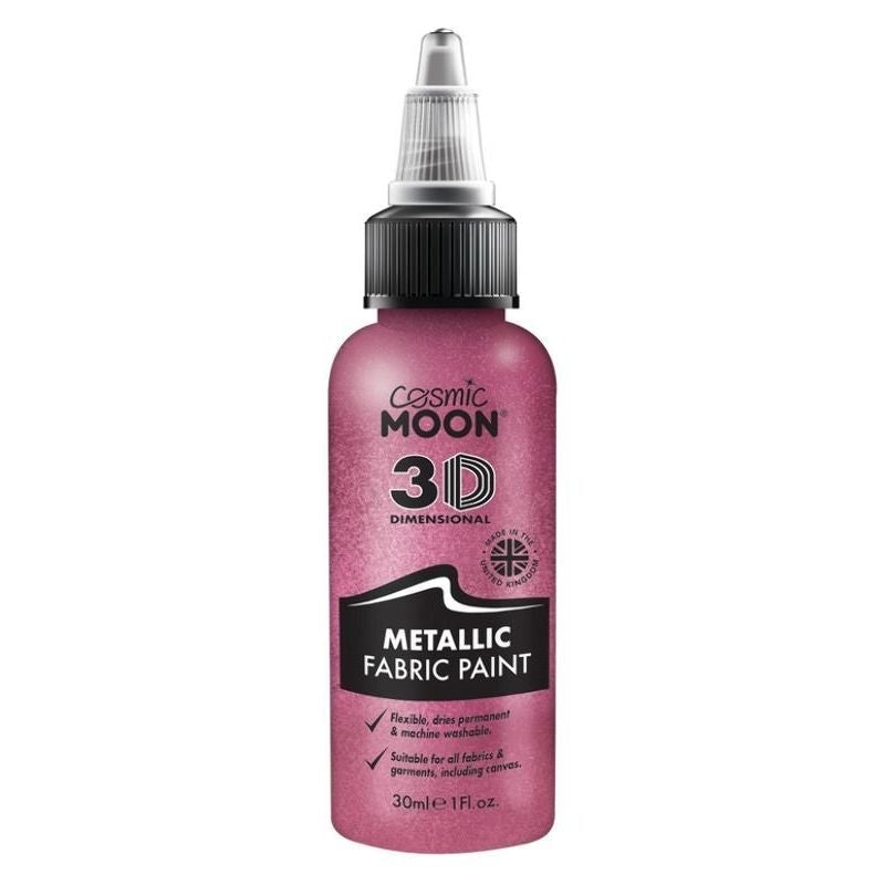 Cosmic Moon Metallic Fabric Paint Single 30ml Costume Make Up_4