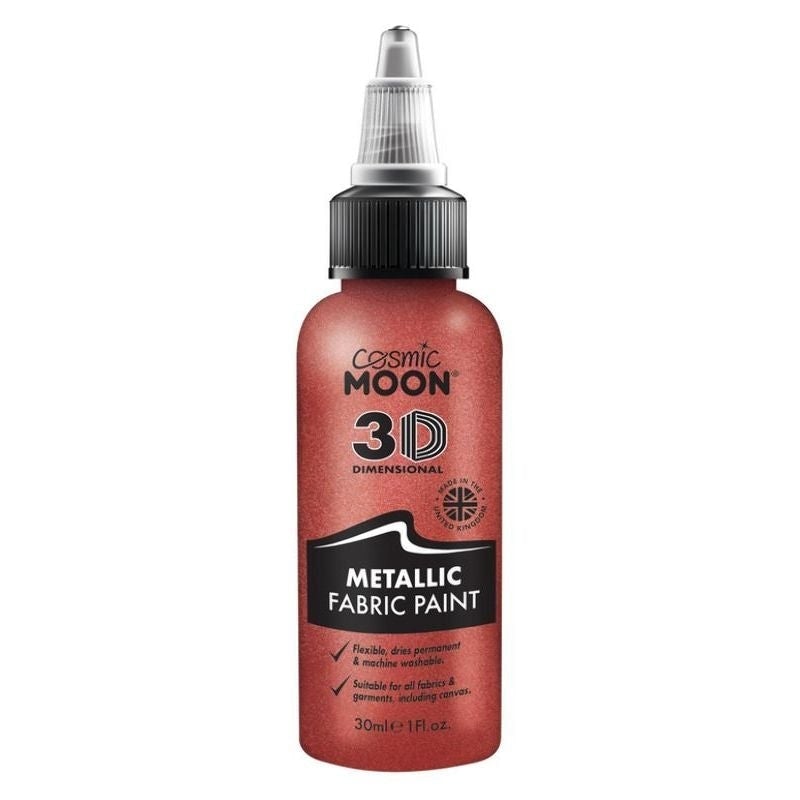 Cosmic Moon Metallic Fabric Paint Single 30ml Costume Make Up_6