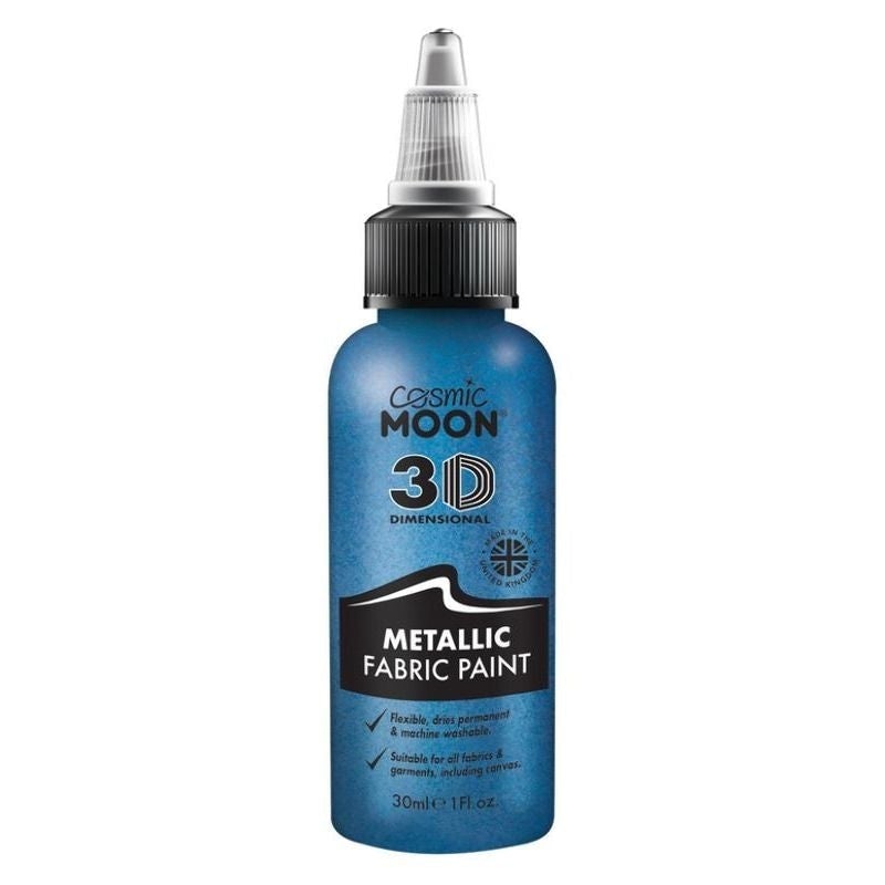 Cosmic Moon Metallic Fabric Paint Single 30ml Costume Make Up_1