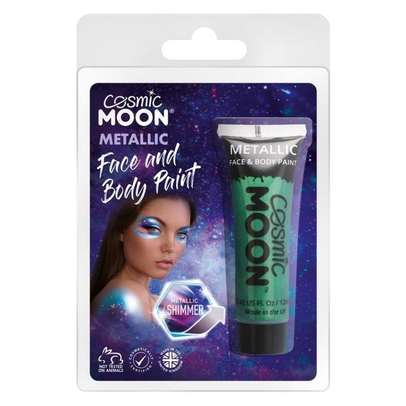 Cosmic Moon Metallic Face & Body Paint Clamshell, 12ml Costume Make Up_3