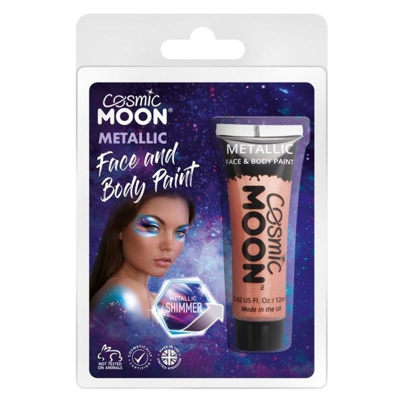 Cosmic Moon Metallic Face & Body Paint Clamshell, 12ml Costume Make Up_7