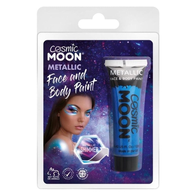 Cosmic Moon Metallic Face & Body Paint Clamshell, 12ml Costume Make Up_1