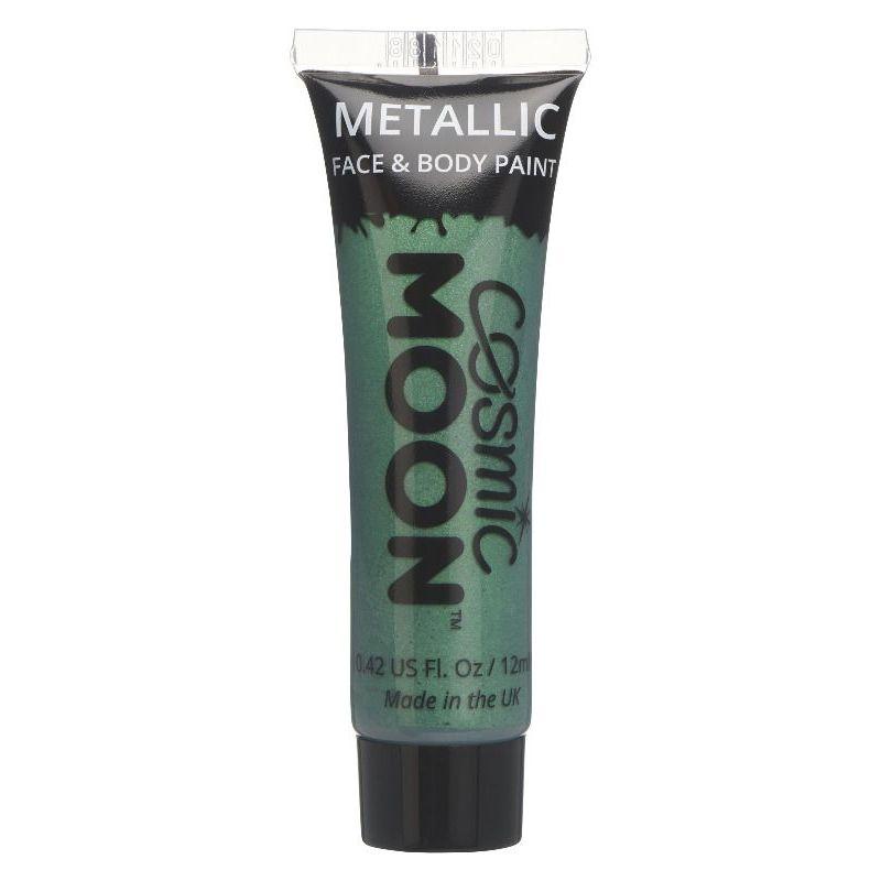 Cosmic Moon Metallic Face & Body Paint Single, 12ml Costume Make Up_11