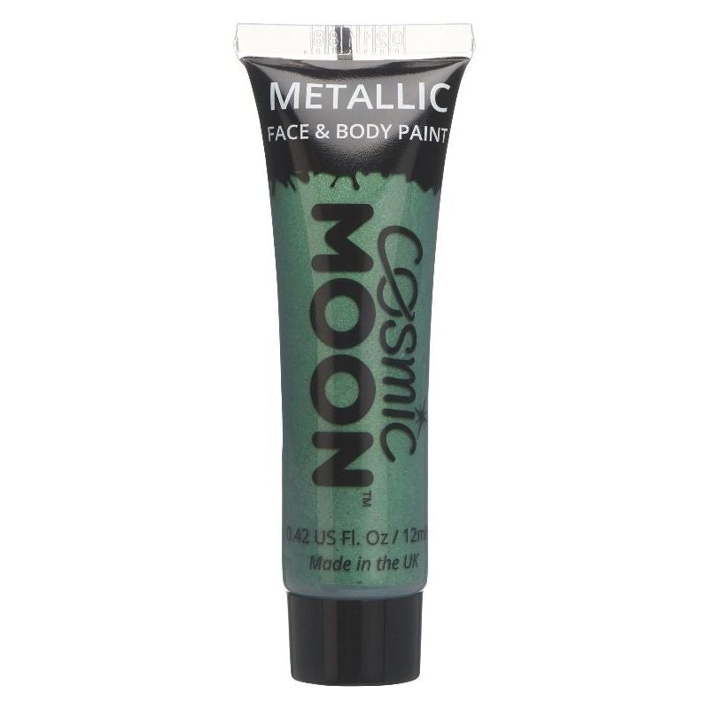 Cosmic Moon Metallic Face & Body Paint Single, 12ml Costume Make Up_3