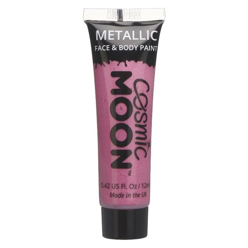 Cosmic Moon Metallic Face & Body Paint Single, 12ml Costume Make Up_4