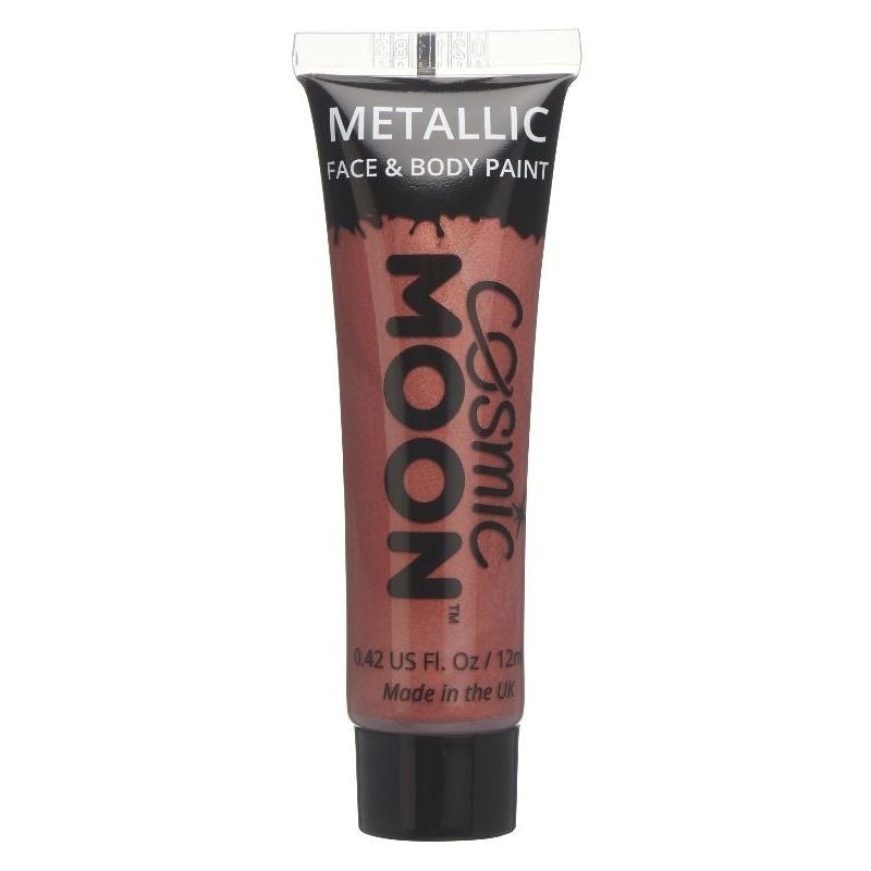 Cosmic Moon Metallic Face & Body Paint Single, 12ml Costume Make Up_6