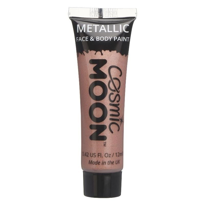 Cosmic Moon Metallic Face & Body Paint Single, 12ml Costume Make Up_7