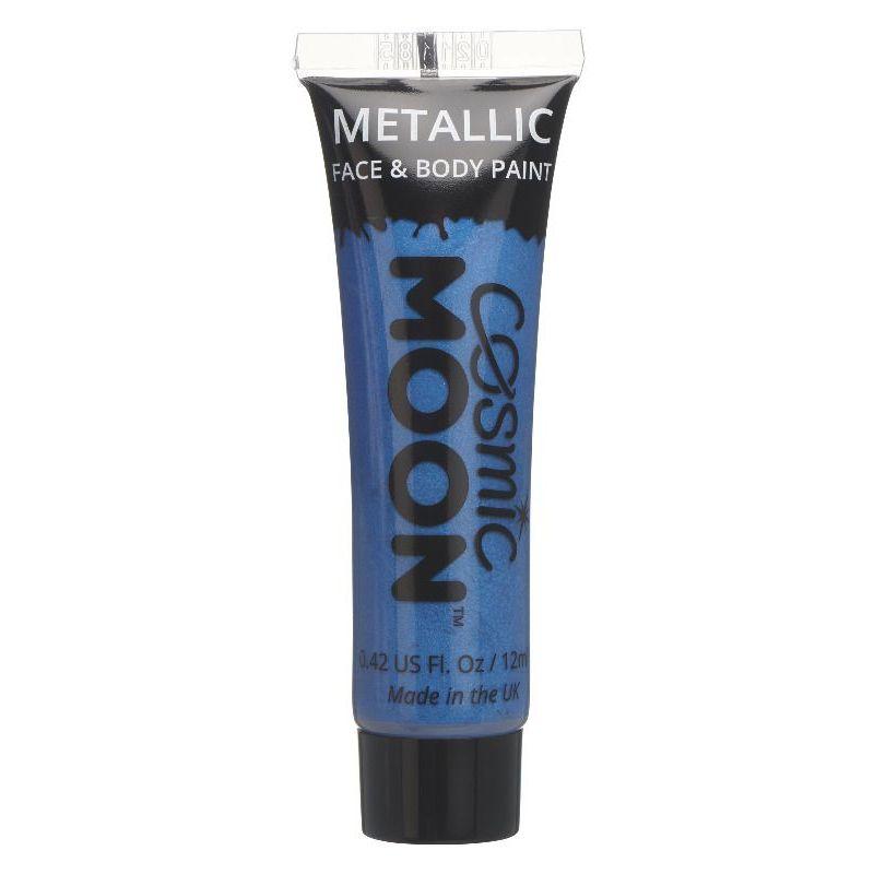 Size Chart Cosmic Moon Metallic Face & Body Paint Single, 12ml Costume Make Up