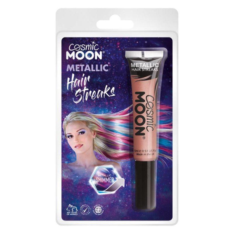 Cosmic Moon Metallic Hair Streaks Clamshell, 15ml Costume Make Up_15