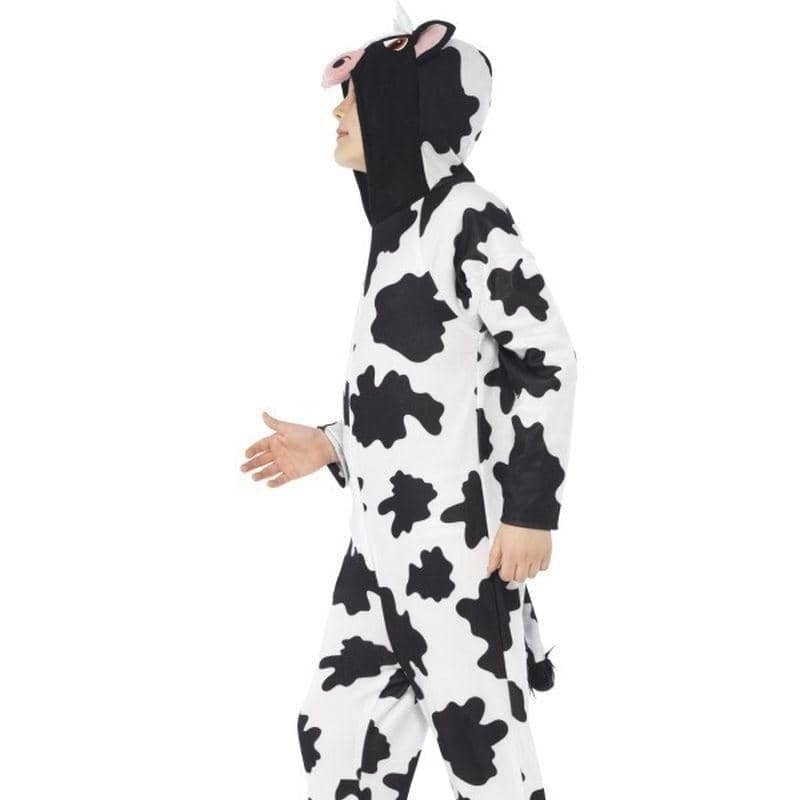 Cow Costume Kids White Black_3