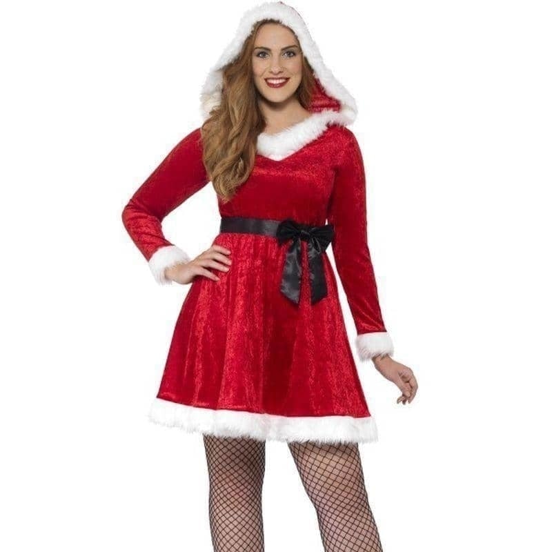 Curves Miss Santa Costume Adult Red_1