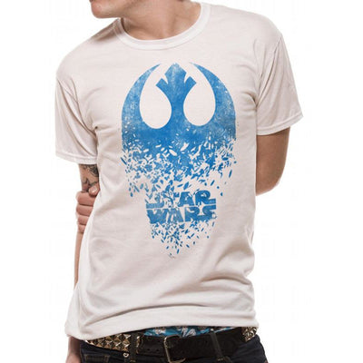 Star Wars 8 Rebel Badge Explosion T-Shirt Adult 1