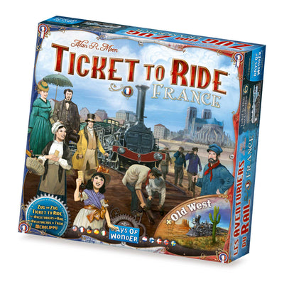 Ticket To Ride Map Collection: Volume 6 - France & Old West