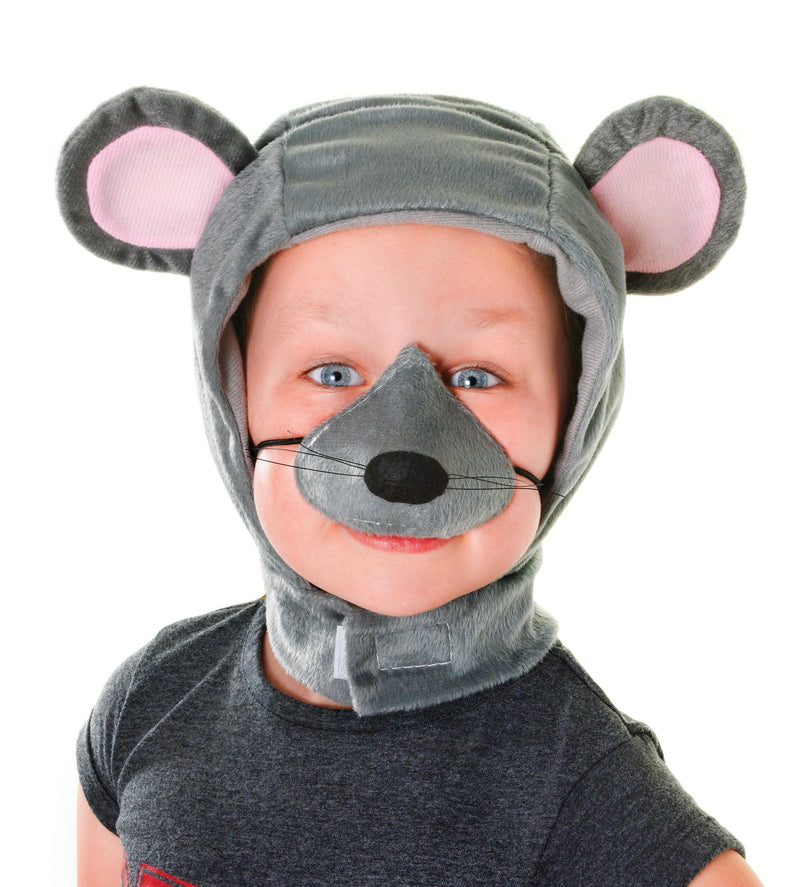 Mouse Set Childs Hood + Nose Instant Disguise Unisex_1 DS131