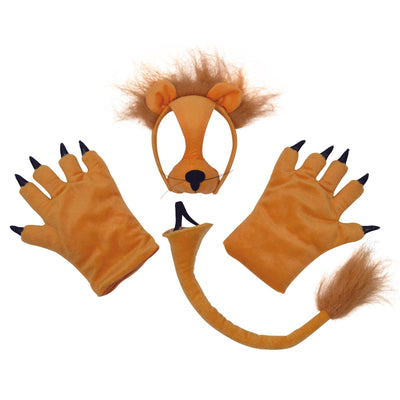 Lion Set Mask Tail + Paws Instant Disguises Unisex_1 DS138