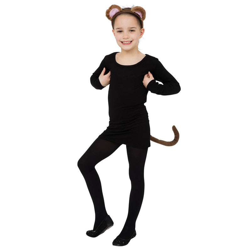 Monkey Set Ears + Tail Instant Disguises Unisex_1 DS154