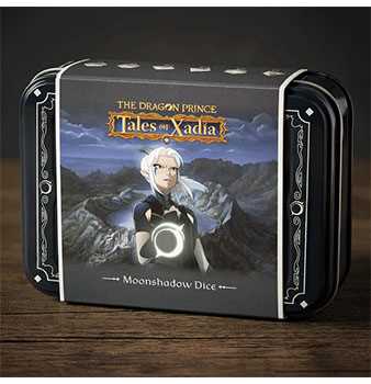 Tales of Xadia: The Dragon Prince Roleplaying Game - Moonshadow Dice