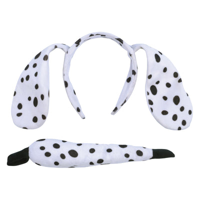 Dalmatian Costume Kit for Kids Instant Ears and Tail Set_1